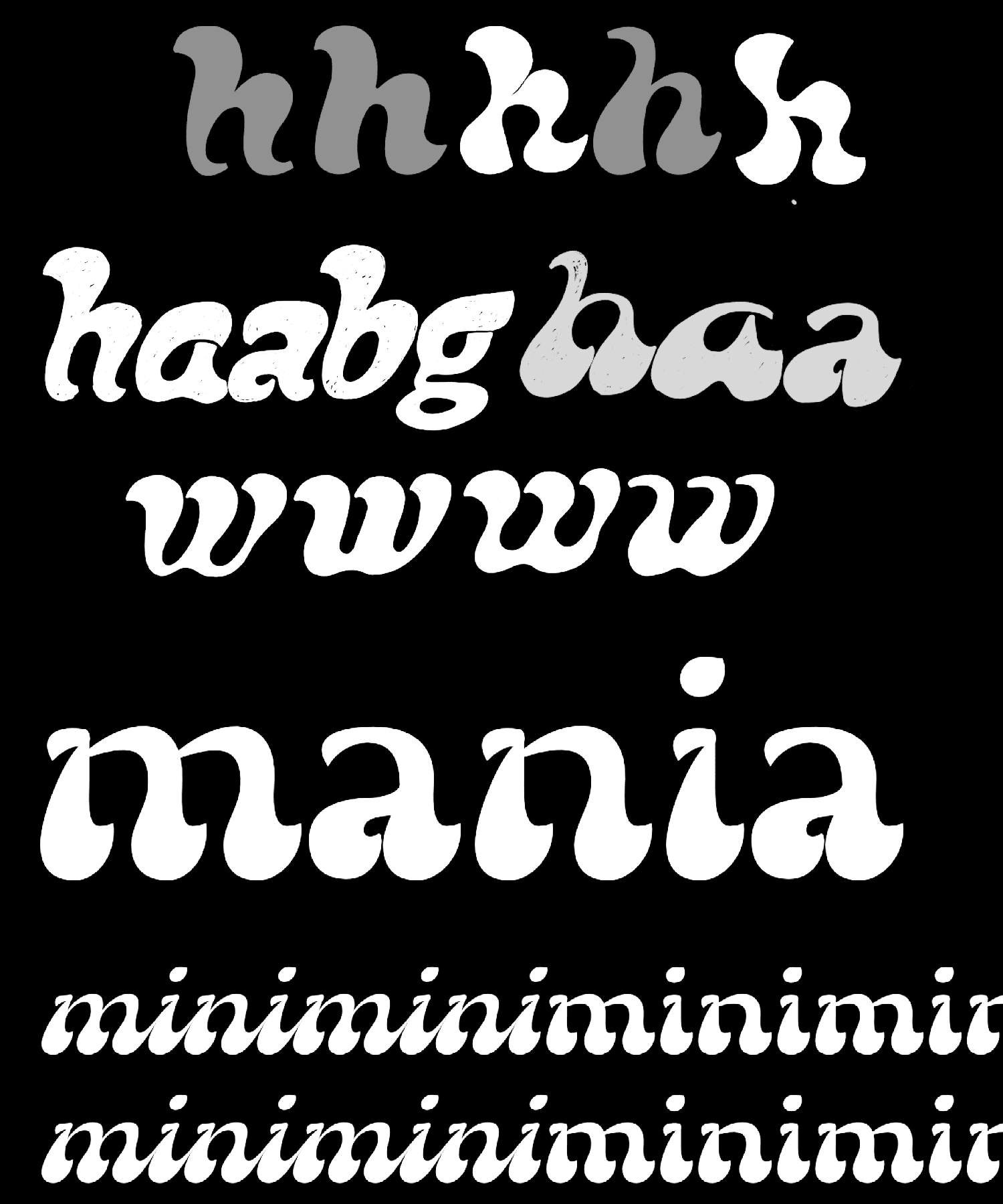 Dalma Typeface - Zrinka Buljubasic - Type and Media 2018